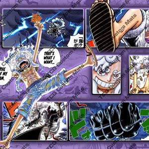 Einteiler TKG Zahnrad 5 Luffy Krabbeldecke - Digital Download