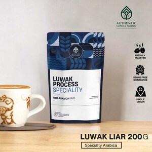 ワンピなど最旬ア！ Liar Luwak Coffee Indonesia Robusta Gayo Beans Civet Wild コーヒー