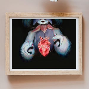HeartStringed - Fine Art Print Meowscarada PKM Anime