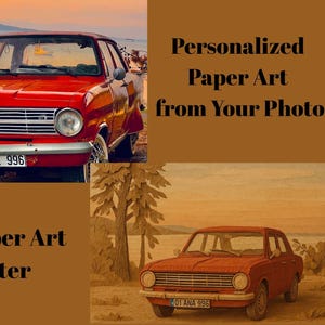 Turn Your Photo into a Custom Cardboard & Papercraft Artwork – Landscape or People-Free Images