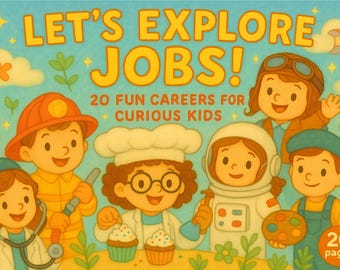 Mi primer trabajo: Libro de orientación profesional para niños (PDF)