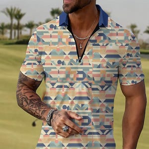 90s style - Golf Polo Shirt - For those who miss 90s golf fashion (free shipping to usa!)