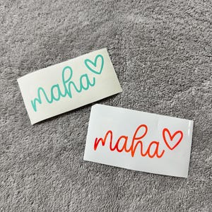 MAHA Decal | Make Healthy Great Again Decal