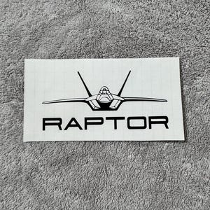 F22 RAPTOR Window Decal