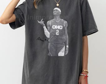 Vintage 90s Shai Gilgeous-Alexander Graphic Basketball Tee Game Day Shirt Sports Fan T-Shirt