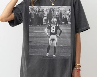Vintage 90s Stefon Diggs Graphic Tee Sports Fan T-Shirt Game Day shirt