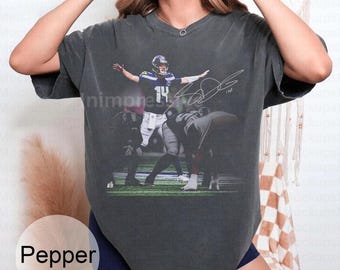 Vintage 90s Sam Darnold Graphic Tee Sports Fan T-Shirt