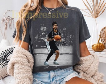 Camiseta vintage de Stephon Castle de los San Antonio Spurs, camiseta retro con estampado de baloncesto.