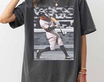 Vintage 90s Aaron Judge Graphic Tee Sports Fan T-Shirt Game Day shirt
