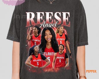 Angel Reese Shirt, WNBA Star Graphic Tee, Women's Basketball Shirt