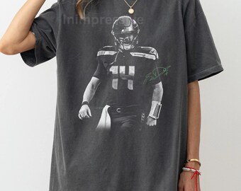 Camiseta gráfica vintage de Sam Darnold de los años 90, camiseta para fanáticos de los deportes, camiseta para el día del juego