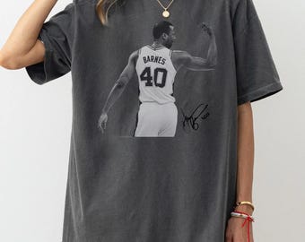 Streetwear Harrison Barnes Graphic Shirt, Basketball Fan Tee, Urban NBA Fashion