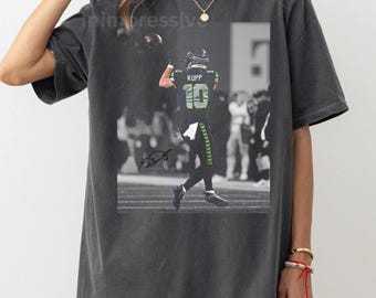 Camiseta gráfica vintage de Cooper Kupp de los años 90 para aficionados al deporte