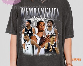 Victor Wembanyama Shirt, San Antonio Spurs Tee, Wemby Graphic T-Shirt