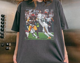 Vintage 90s Edgerrin Cooper Football Star Graphic Tee Game Day Shirt Sports Fan T-Shirt