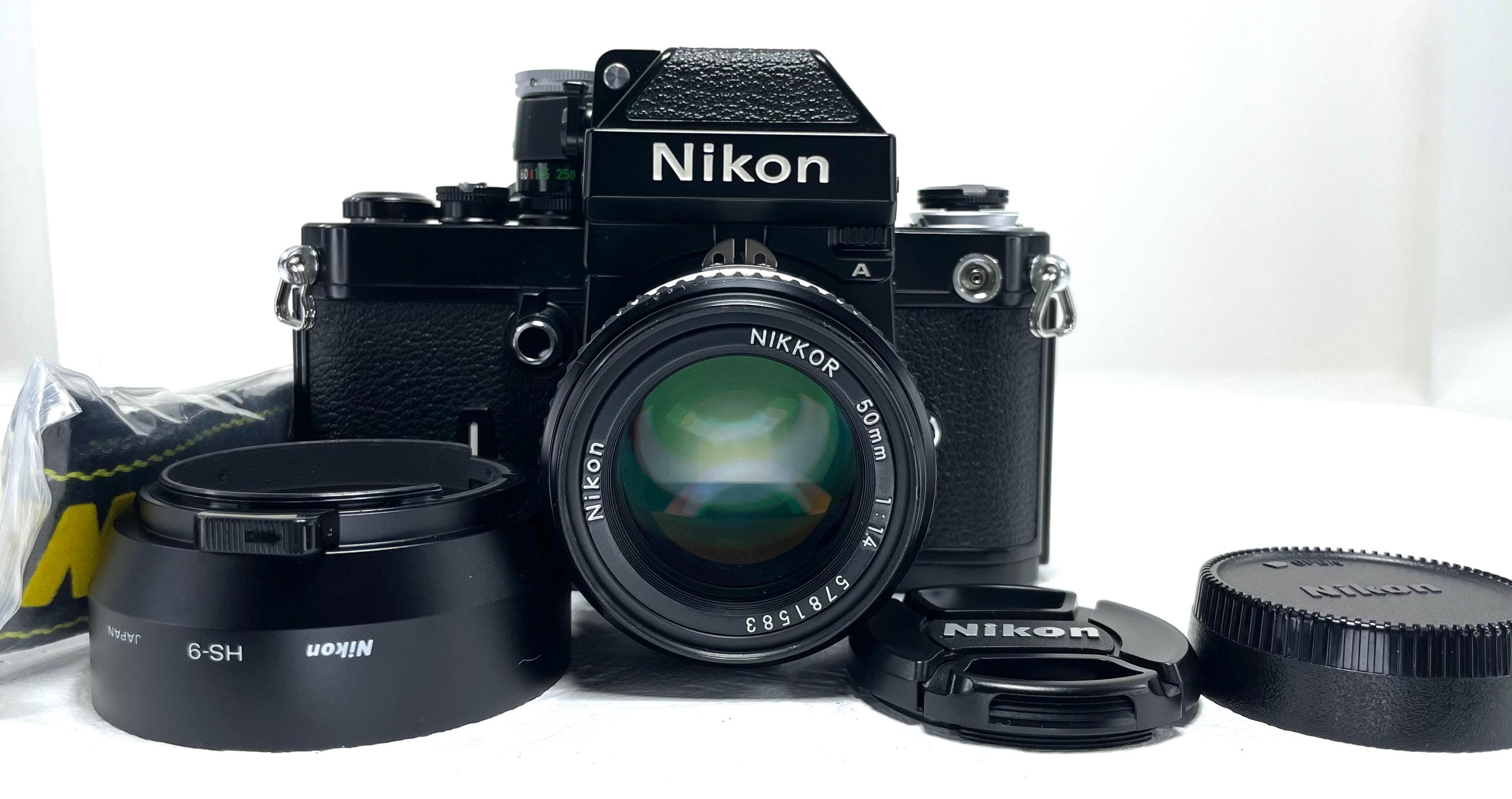 Nikon F2 Photomic A DP-11 Black Film Camera Ais 50mm F1.4 MF From
