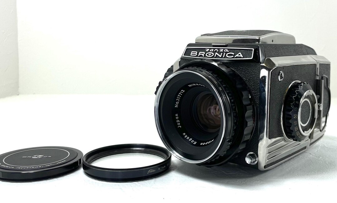 ZENZA BRONICA ベローズ Zenza Bronica S2 Medium Format Camera 75mm F2.8 From Japan