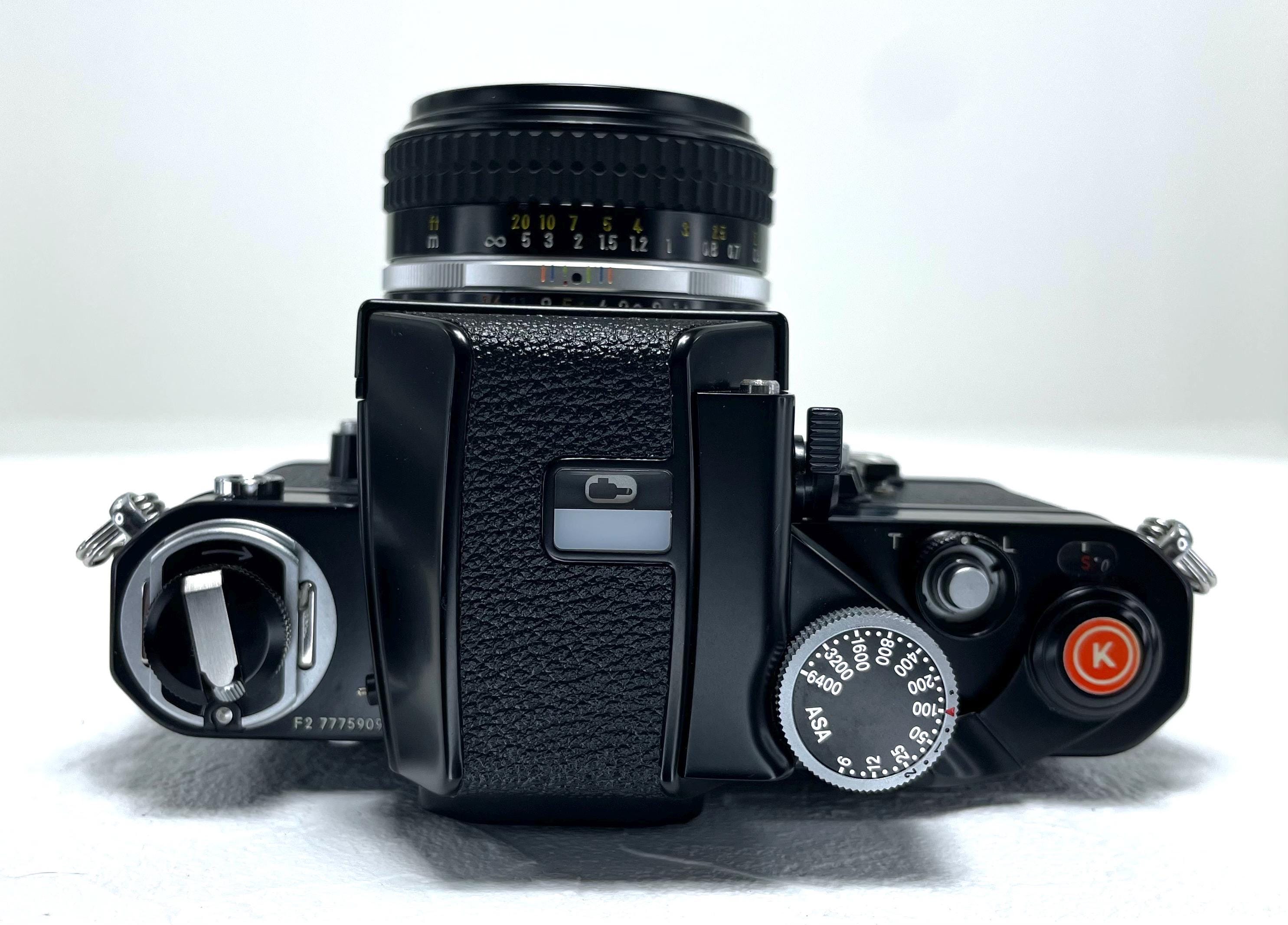 Nikon F2 Photomic A DP-11 Black Film Camera Ais 50mm F1.4 MF From