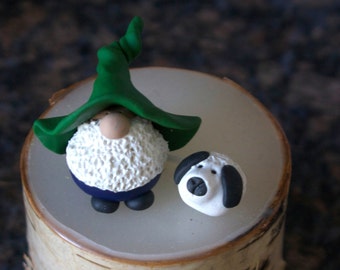 Mr. Green Hat Blue Pants and His Pet Sheep