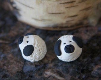 Mr. and Mrs. Sheep Miniature Clay Pair