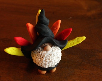 Mr. Thanksgiving Turkey Gnome