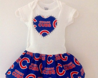 Chicago Cubs Inspired Dress