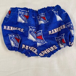 New York Rangers Inspired Infant Dress image 2