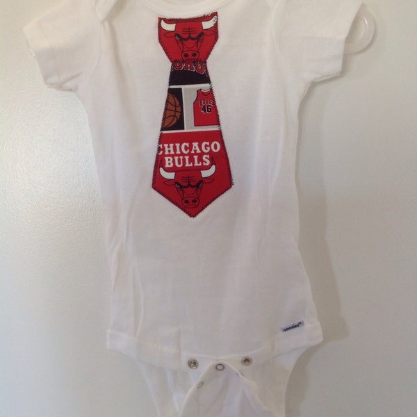 Chicago Bulls Boys Outfit With Tie