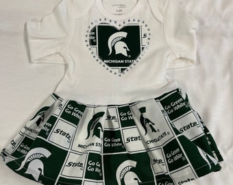 Michigan State University Inspired Dress