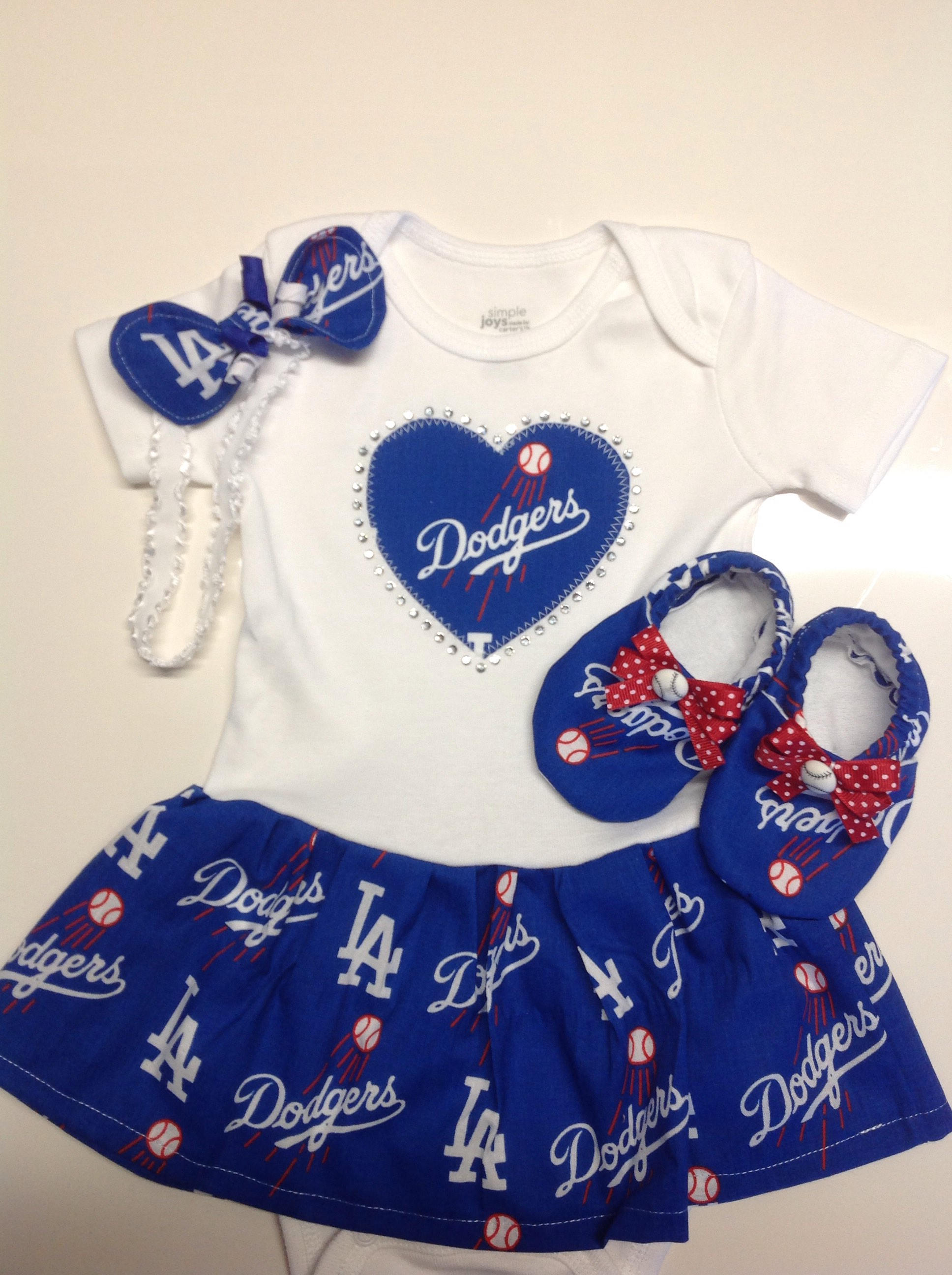 LA Dodgers Inspired Baby Coming-home Outfit - Etsy
