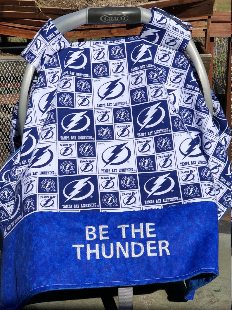 Tampa Bay Lightning Inspired Infant Seat Canopy/car Seat/tent Etsy