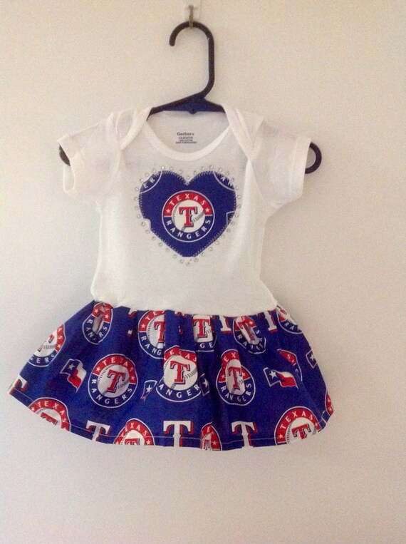Texas Rangers Inspired Dress 
