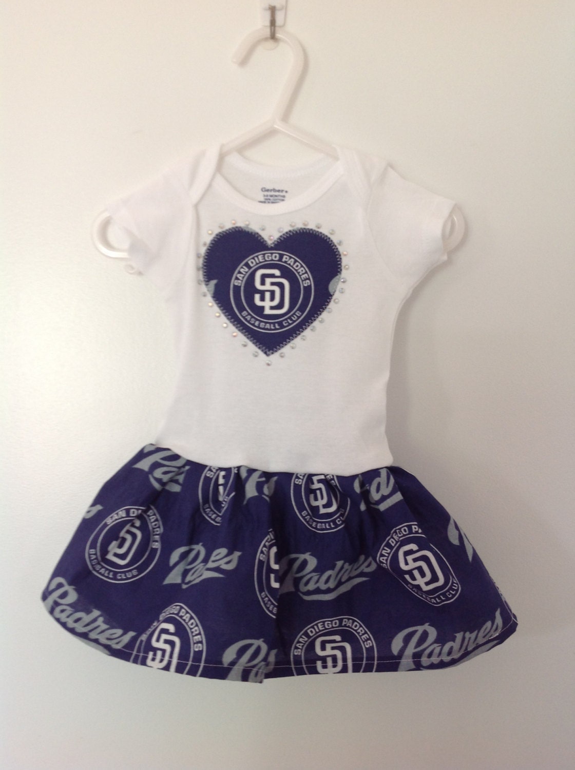 San Diego Padres Inspired Dress