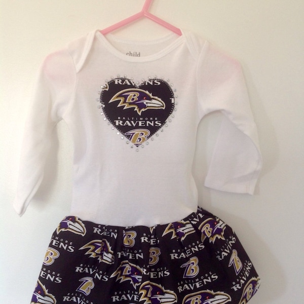 Baltimore Ravens inspirado vestido de niño