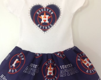 Vestido inspirado en los Astros de Houston