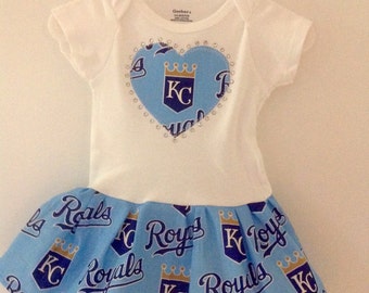 Kansas City Royals Inspired Dress