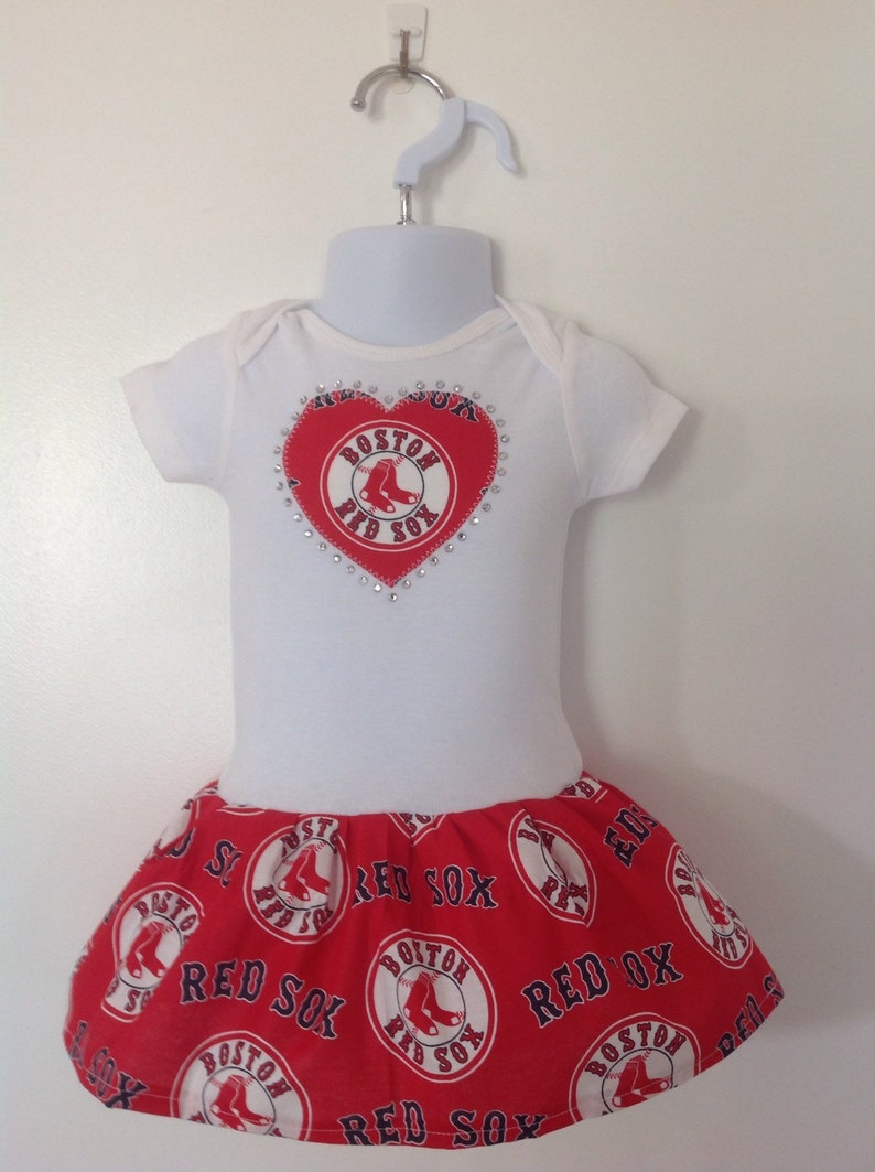 Boston Red Sox Inspired Dress