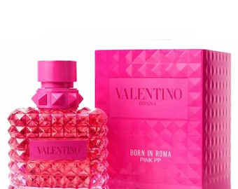 Perfume Valentino Donna Born in Roma Pink PP Eau de Parfum Spray 100 ml – Nuevo y sellado. Perfume de diseñador para mujer.