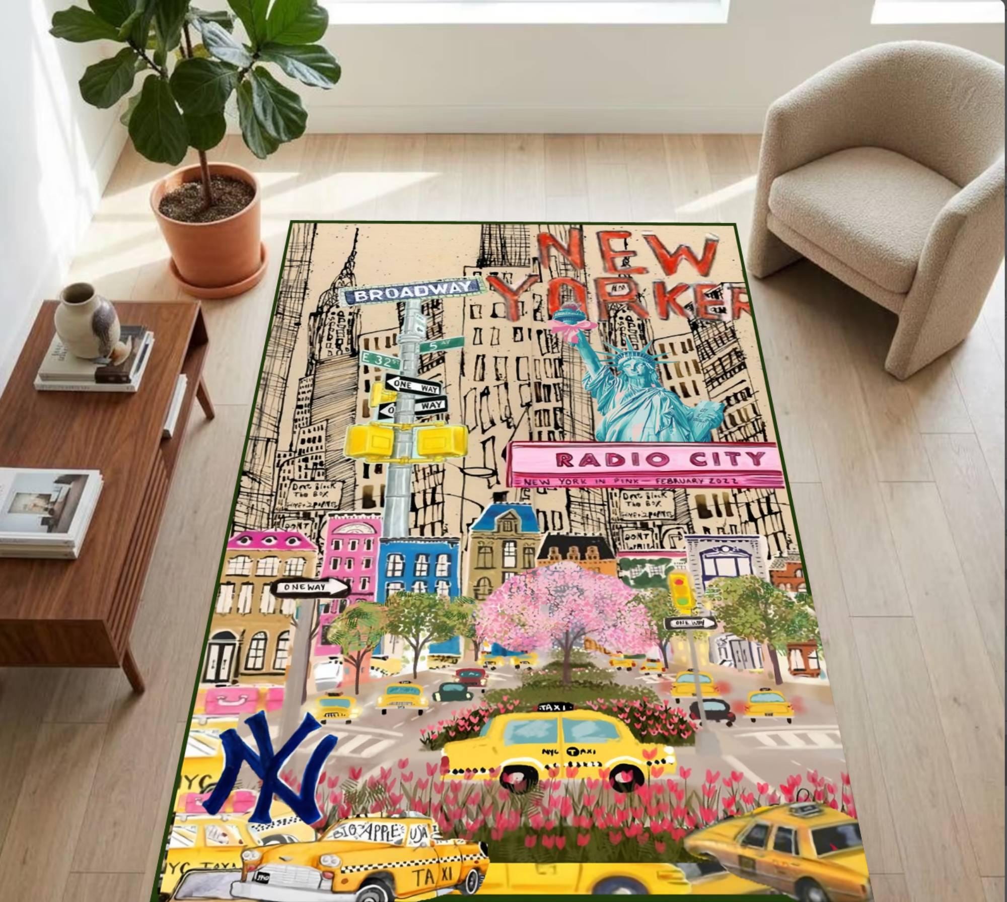 New York City Rug - Etsy