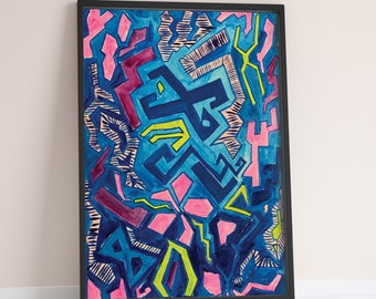 Geometric Shapes Print