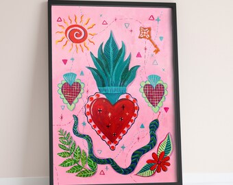 Milagro Tin Ornament Print