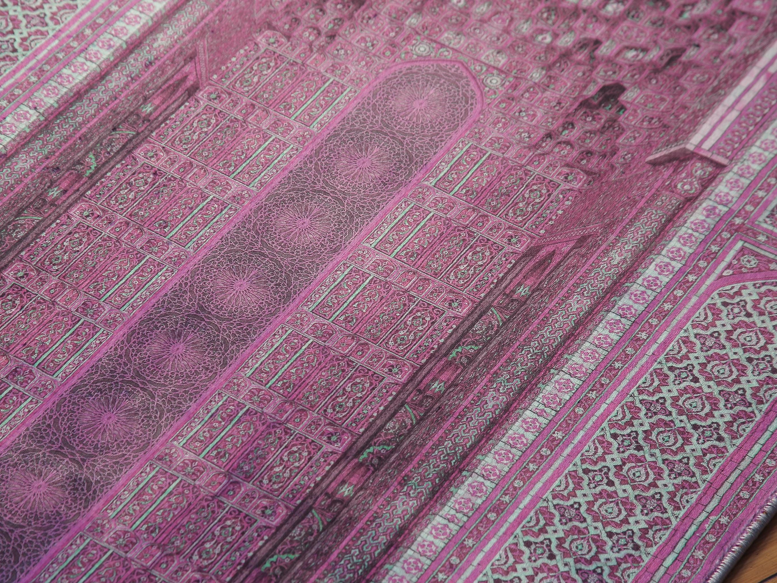 Turkish Prayer Rug, Ottoman Design, Soft Muslim Prayer Mat - Etsy