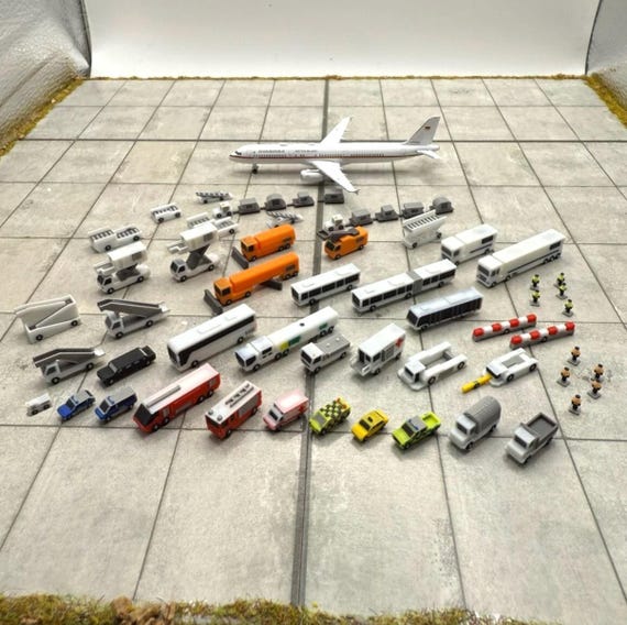 herpa 空港用アクセサリーセット 1/500 herpa 空港用アクセサリーセット 1/500 herpa wings 1/500