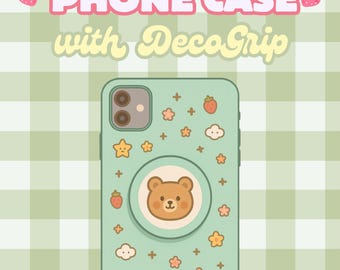 Custom Decoden Phone Case with DecoGrip (for any phone model)