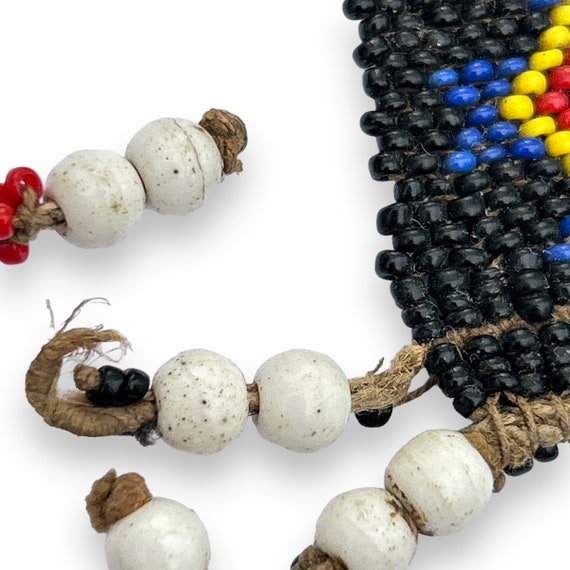 Antique African Tribal Zulu Bead Work Love Letter Nec… - Gem