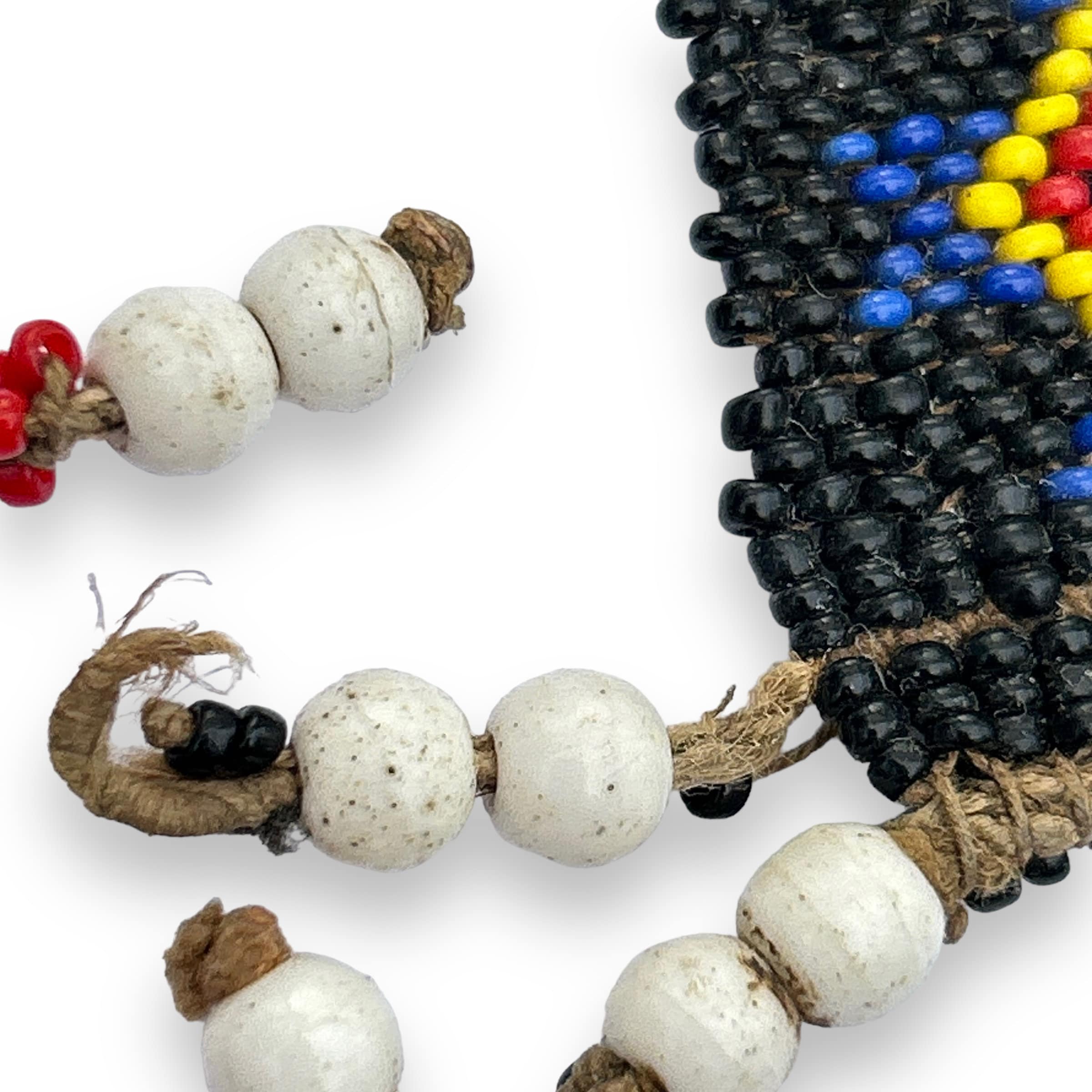 Antique African Tribal Zulu Bead Work Love Letter Necklace Collection ...