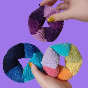 Weiches, gehäkeltes Flexagone-Anti-Stress-Shirt