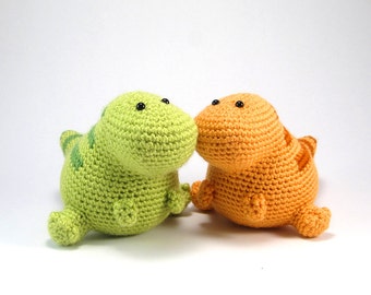 Lou le T-Rex PDF Crochet Amigurumi Pattern