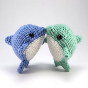 Pearl the Dolphin PDF Crochet Amigurumi Pattern