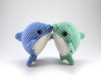 Pearl the Dolphin PDF Crochet Amigurumi Pattern